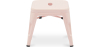 Buy Kid Stool Bistrot Metalix Industrial Metal - New Edition Pink 60151 in the Europe