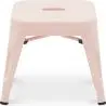 Buy Kid Stool Bistrot Metalix Industrial Metal - New Edition Pink 60151 - in the EU