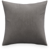 Buy Velvet square cushion (45x45 CM) - Lenay Grey 60155 - in the EU