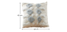 Buy Square Cotton Cushion Boho Bali Style (45x45 cm) cover + filling - Rajal Grey 60166 in the Europe
