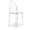 Buy Pack of 2 Transparent Dining Chairs - Victoire  Transparent 58734 in the Europe