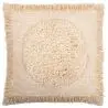 Buy Square Cotton Cushion in Boho Bali Style cover + filling - Endora White 60177 - in the EU