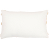 Buy Rectangular Cushion in Boho Bali Style, Cotton cover + filling - Celestia White 60178 - prices