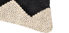 Buy Square Cotton Cushion in Boho Bali Style cover + filling - Gwen White / Black 60182 in the Europe