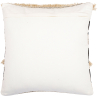 Buy Square Cotton Cushion in Boho Bali Style cover + filling - Gwen White / Black 60182 - prices