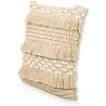 Buy Square Cotton Cushion in Boho Bali Style cover + filling - Serba Cream 60209 - prices