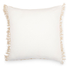 Buy Square Cotton Cushion in Boho Bali Style cover + filling - Forala Cream 60210 at MyFaktory