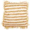 Buy Square Boho Bali Cushion, Raffia cover + filling - Candice Cream 60213 - in the EU