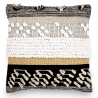 Buy Square Cotton Cushion in Boho Bali Style cover + filling - Claudia Multicolour 60215 - in the EU