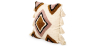 Buy Square Cotton Cushion in Boho Bali Style cover + filling - Eloise Multicolour 60221 - prices