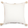 Buy Square Cotton Cushion in Boho Bali Style cover + filling - Lucy Multicolour 60225 at MyFaktory