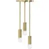 Buy Cluster pendant lamp in modern style, brass - Treck Gold 60236 - in the EU