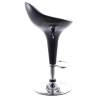 Buy Swivel Chromed Modern Bar Stool - Height Adjustable Pink 49736 at MyFaktory
