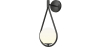 Buy Wall lamp in scandinavian style, glass - Drop Black 60240 - prices
