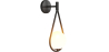 Buy Wall lamp in scandinavian style, glass - Drop Black 60240 in the Europe