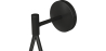 Buy Wall lamp in scandinavian style, glass - Drop Black 60240 home delivery