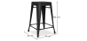 Buy Bistrot Metalix Stool Matte Metal - 60cm - New edition Black 60324 at MyFaktory