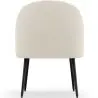 Buy Dining Chair Upholstered Bouclé - Cenai White 60330 - in the EU