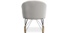 Buy Rocking armchair upholstered in white boucle - Frida  White 60334 at MyFaktory