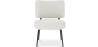 Buy White boucle upholstered dining chair - Hebay White 60337 in the Europe