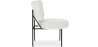 Buy White boucle upholstered dining chair - Hebay White 60337 - in the EU