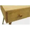 Buy Desk in Cannage Style, Mango and Oak - Maya Natural wood 60348 home delivery