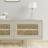Buy Wooden Sideboard - Vintage TV Cabinet Design - Monay Natural wood 60351 in the Europe