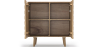 Buy Natural Wood Sideboard - Boho Bali Design - Gaws Black 60364 at MyFaktory