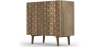 Buy Small Cabinet, Mango Wood, Boho Bali Design - Fre Natural wood 60369 in the Europe