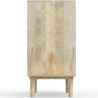 Buy Wooden Sideboard - Boho Bali Design - Orta Natural wood 60374 in the Europe
