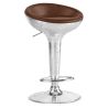 Buy Aviator Bar Stool - Premium Leather Brown 26711 home delivery