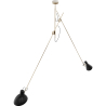 Buy Pendant lamp with 2 adjustable arms in modern style - Lemi Gold 60388 in the Europe