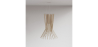 Buy Gold Ceiling Lamp - Design Pendant Lamp - Cosmo Gold 60394 - prices