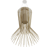 Buy Pendant lamp in gilded metal - Cosmo Gold 60394 in the Europe