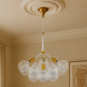 Buy Glass Ball Ceiling Lamp - Design Pendant Lamp - 12 Globes - Plaus White 60404 - prices