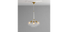 Buy Pendant lamp, globe chandelier in modern design, 9 glass globes - Plaus White 60405 in the Europe