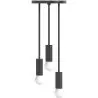 Buy Cluster pendant lamp in scandinavian style, metal - Treck Black 60235 - in the EU