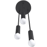 Buy Cluster pendant lamp in scandinavian style, metal - Treck Black 60235 home delivery