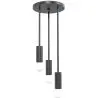 Buy Cluster pendant lamp in scandinavian style, metal - Treck Black 60235 in the Europe