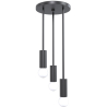 Buy Cluster pendant lamp in scandinavian style, metal - Treck Black 60235 at MyFaktory