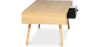 Buy Scandinavian style coffee table in wood - Reui Natural wood 60407 home delivery