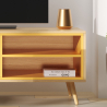 Buy Wooden TV Stand - Scandinavian Design - Preius Natural wood 60408 at MyFaktory