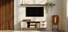 Buy Wooden TV Stand - Scandinavian Design - Lal Natural wood 60409 in the Europe