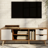 Buy Wooden TV Stand - Scandinavian Design - Lal Natural wood 60409 - prices