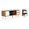 Buy Wooden TV Stand - Scandinavian Design - Lal Natural wood 60409 - prices