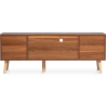 Buy Wooden TV Stand - Scandinavian Design - Lal Natural wood 60409 - in the EU