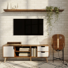 Buy Wooden TV Stand - Scandinavian Design - Lal Natural wood 60409 in the Europe