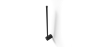 Buy Aluminum stick wall light in modern design, 50cm - Grobe Black 60420 with a guarantee