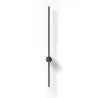 Buy Aluminum stick wall light in modern design, 80cm - Grobe Black 60421 in the Europe