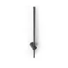 Buy Aluminum stick wall light in modern design, 80cm - Grobe Black 60421 with a guarantee